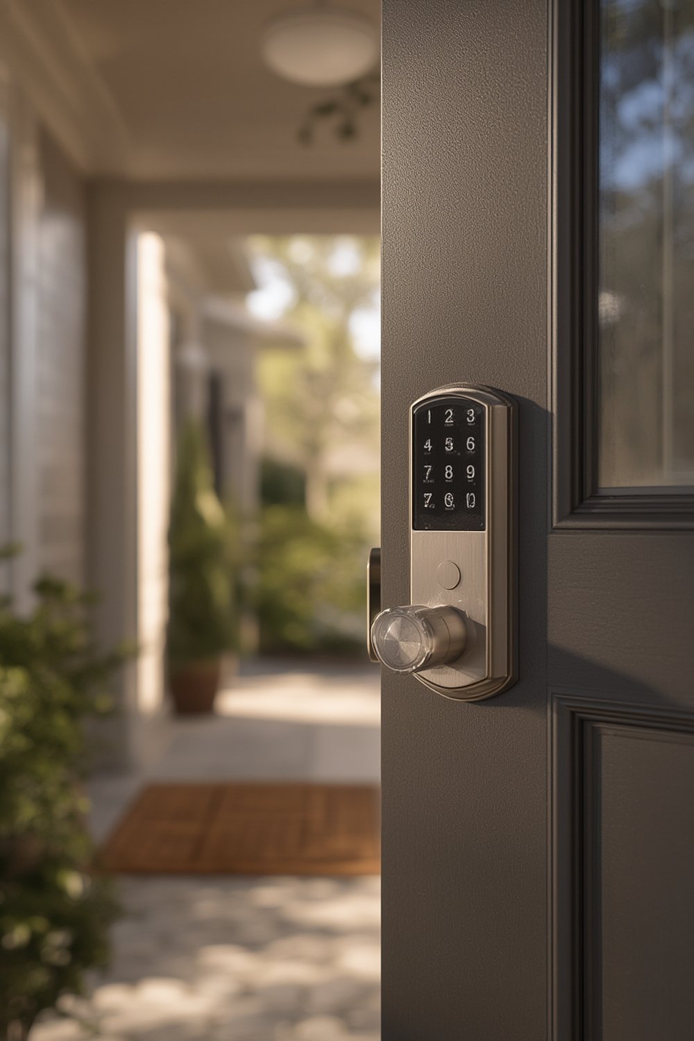 Electronic Deadbolt 1 electronic deadbolt product view
