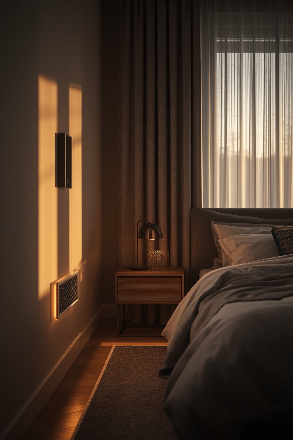 Electric Space Heater for Bedroom 1 smart heater product view